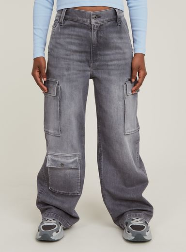 Girls Mega Denim Cargo